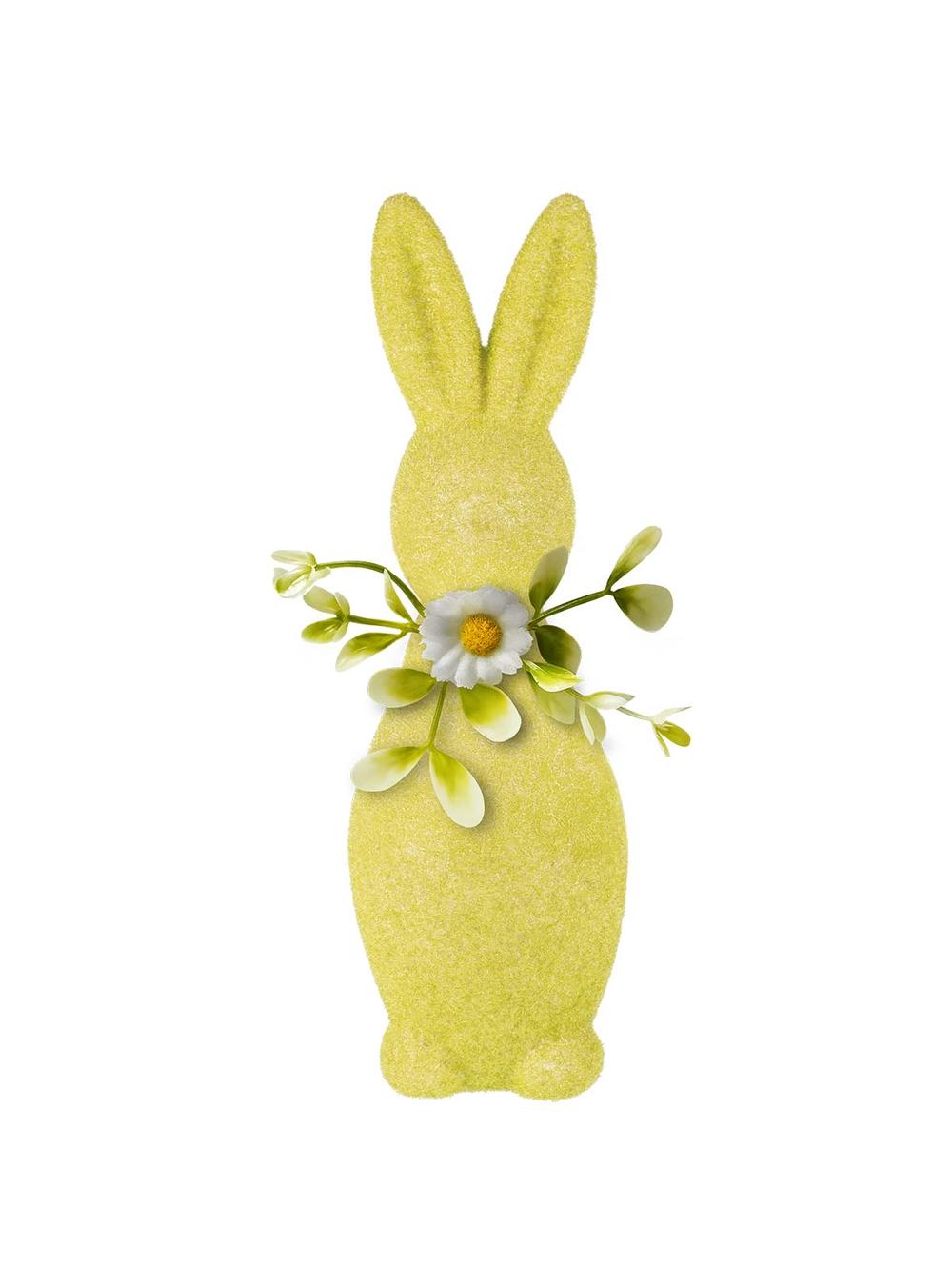 Zajączek flokowany - z kwiatkiem