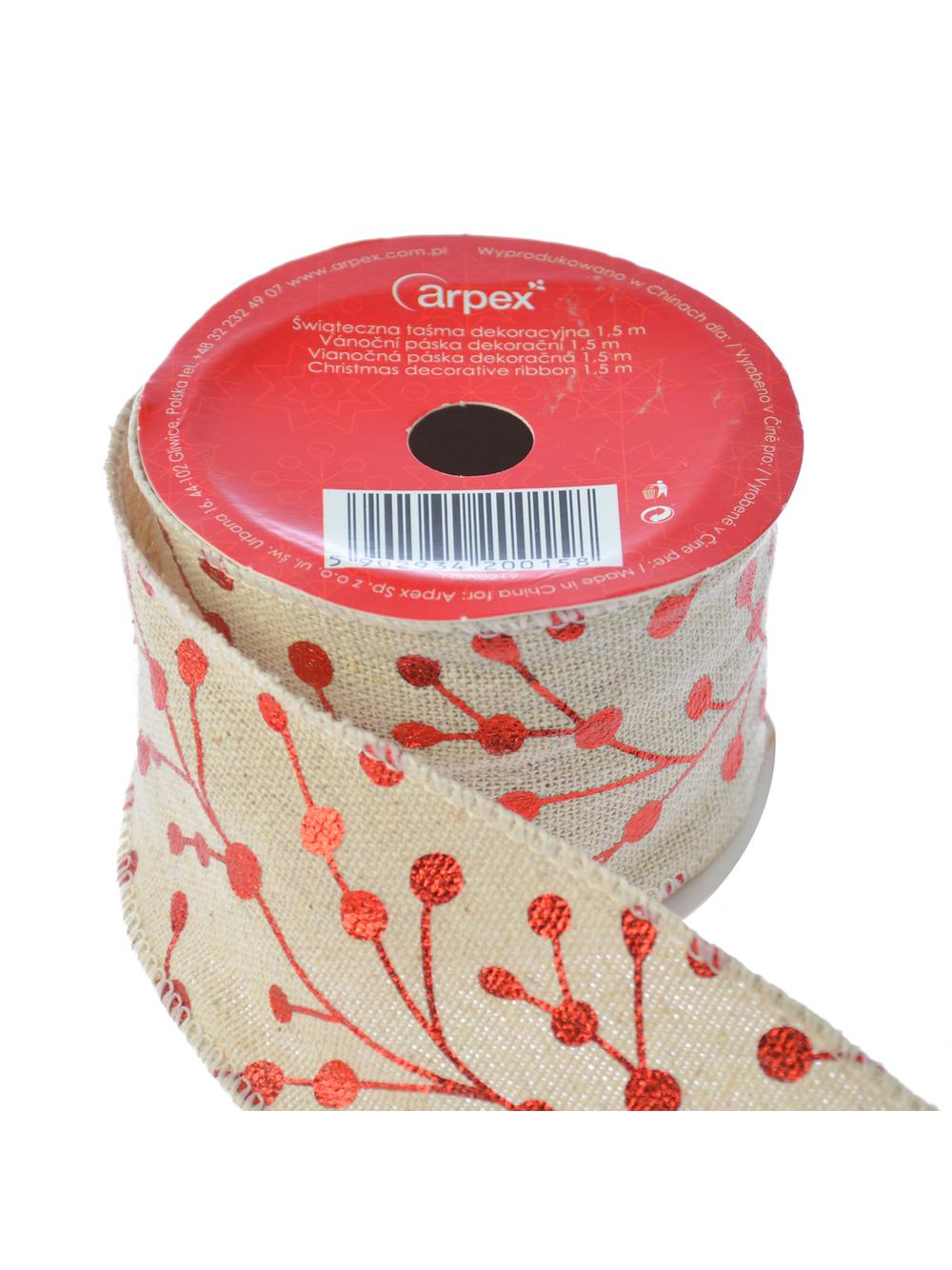 Świąteczna taśma dekoracyjna