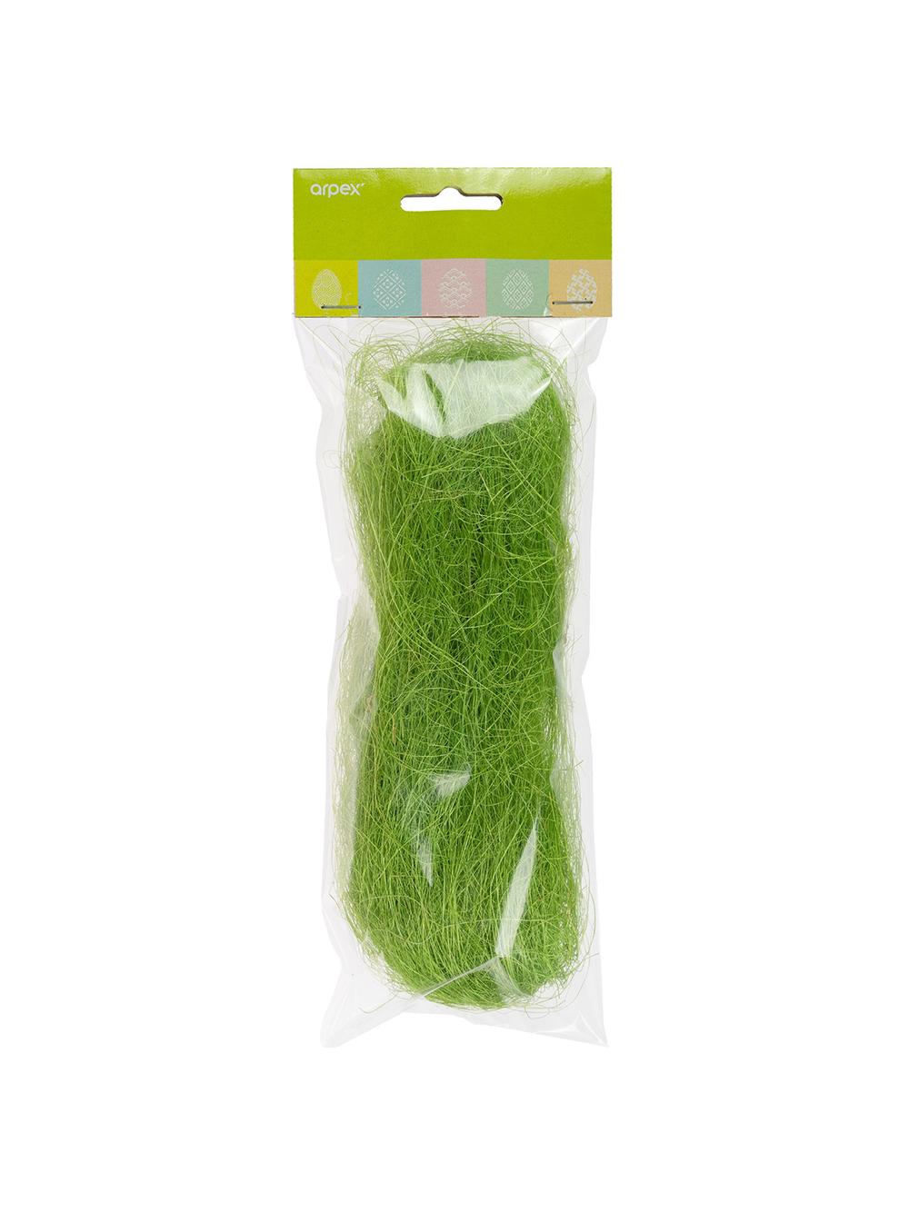 Wiosenny sizal dekoracyjny zielony