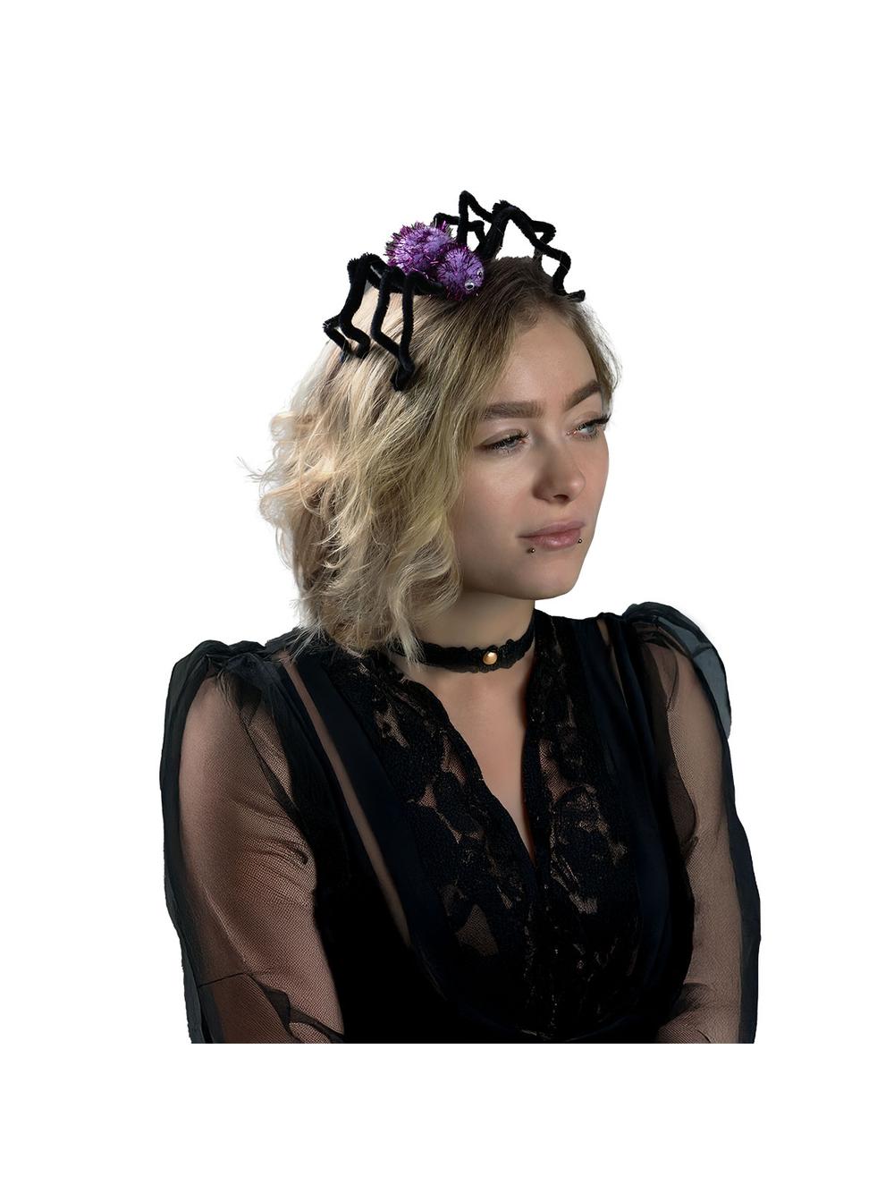 Spinka do włosów - pająk