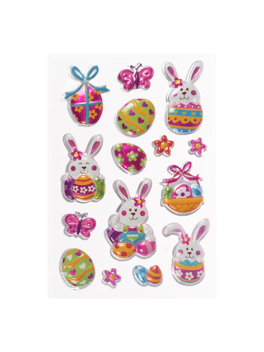 Naklejki wielkanocne duże