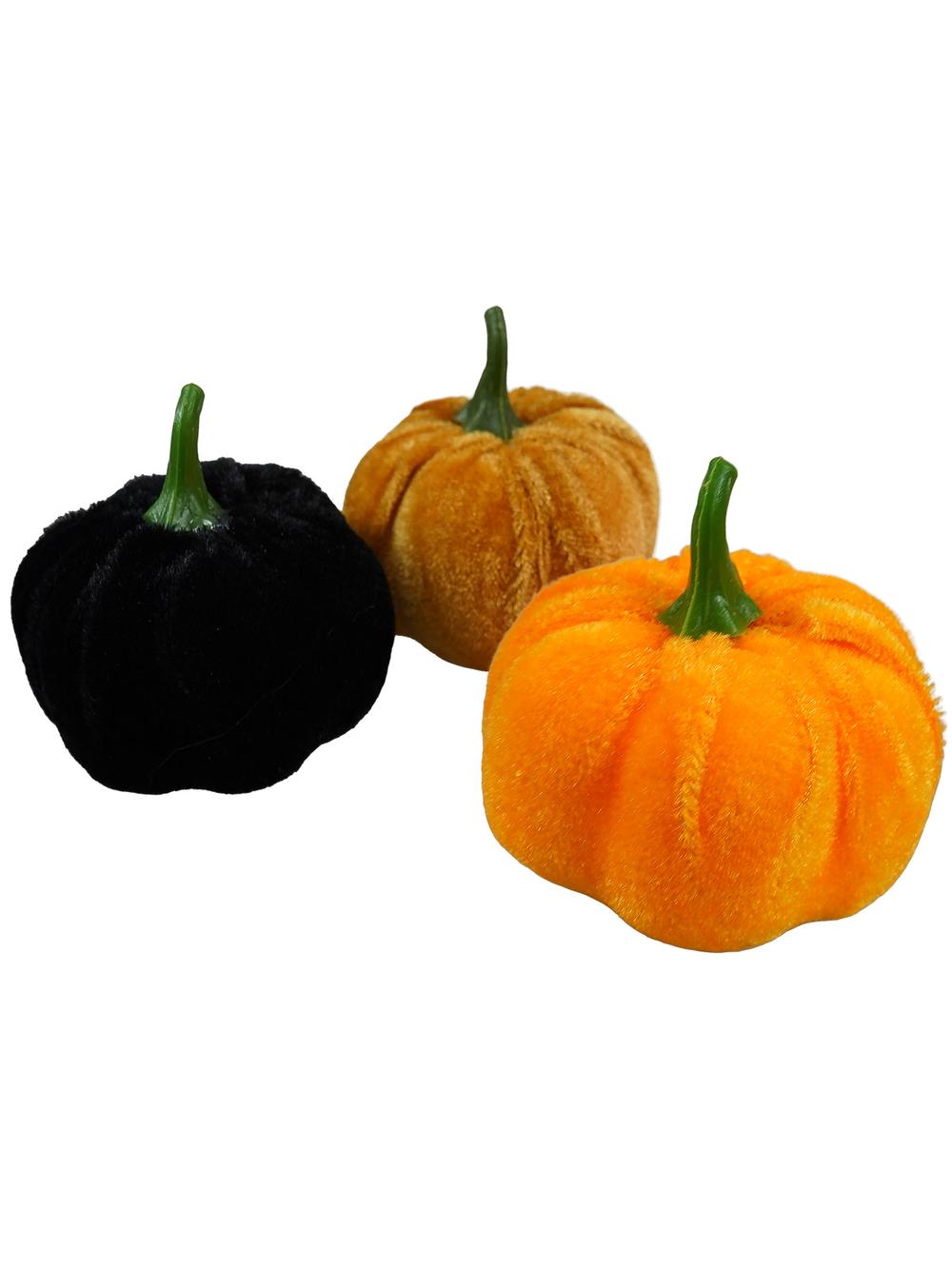 Welurowe dynie (3 szt.)