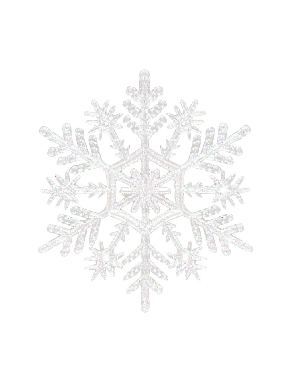 Śnieżynki akrylowe (6 szt.)