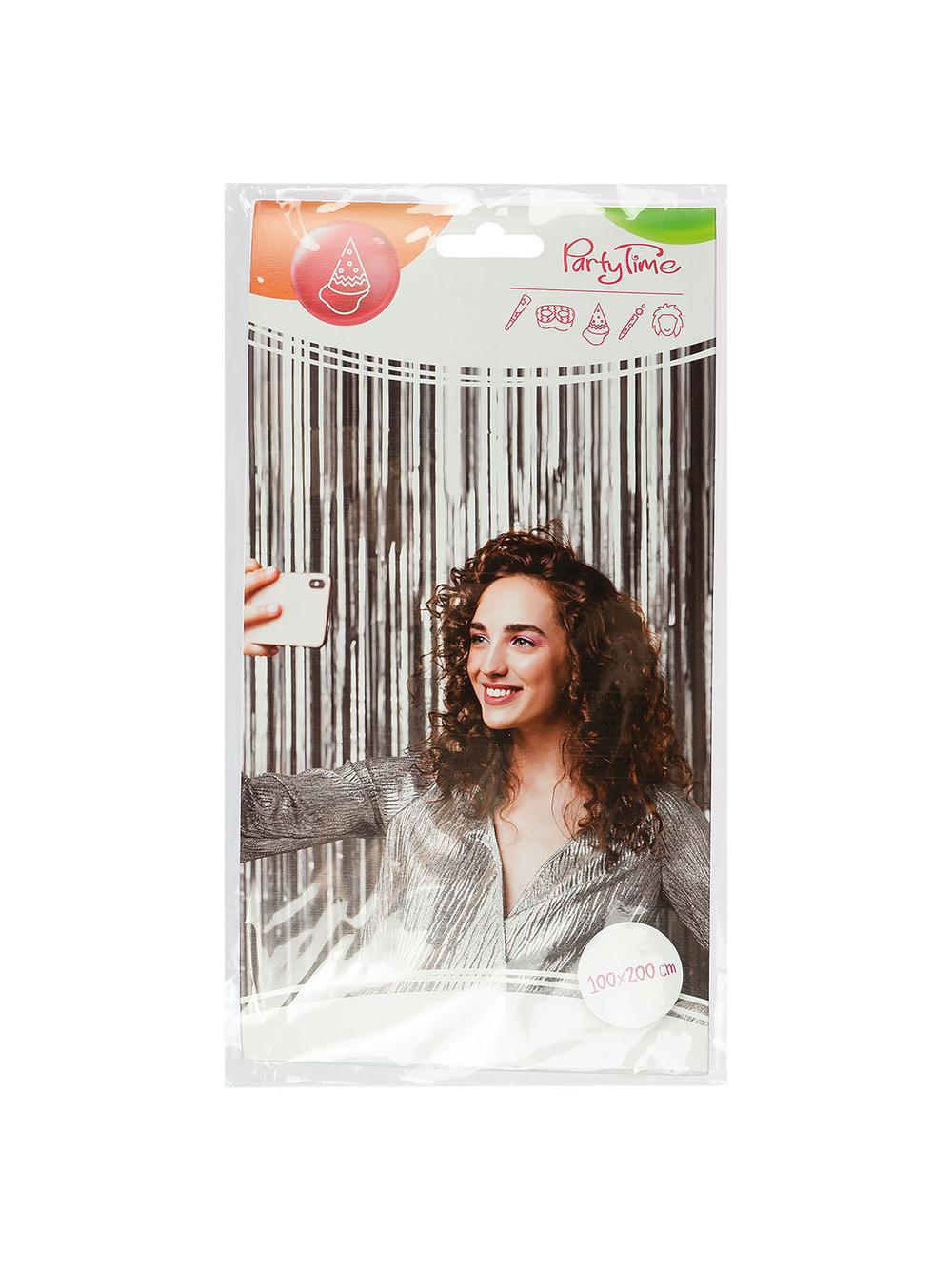 Fotościanka party srebrna