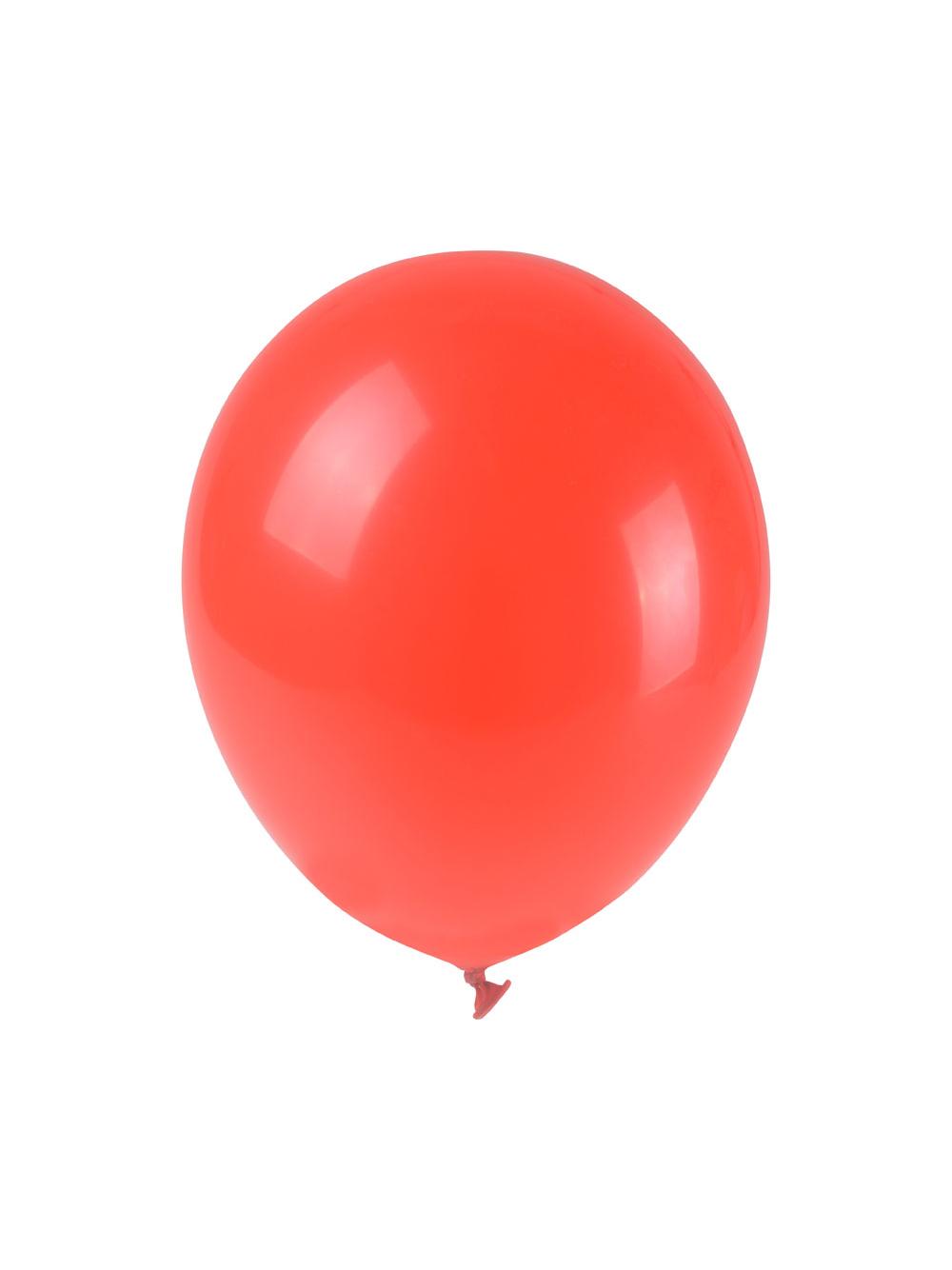Balony pastelowe czerwone (50 szt.)