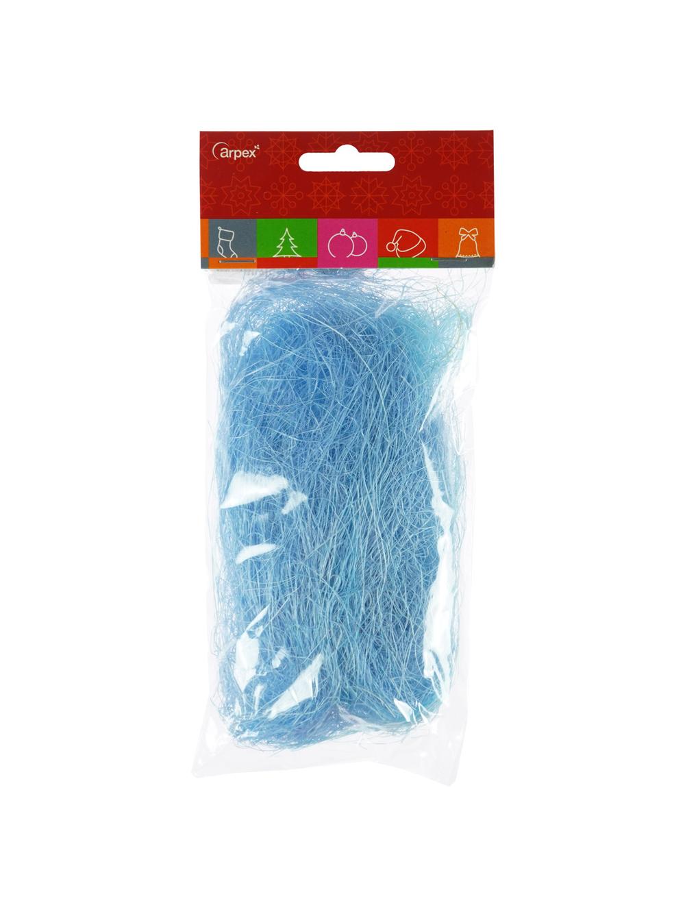 Sizal dekoracyjny niebieski