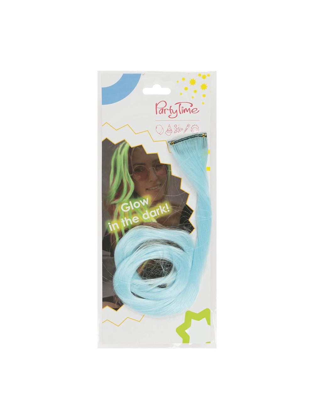 Świecące w ciemności pasemko - niebieskie