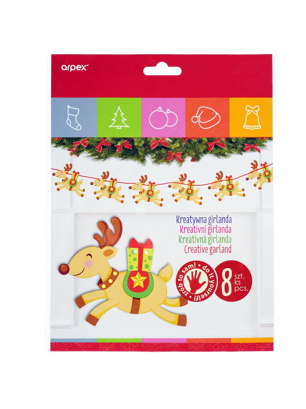 Kreatywna girlanda - mix wzorów