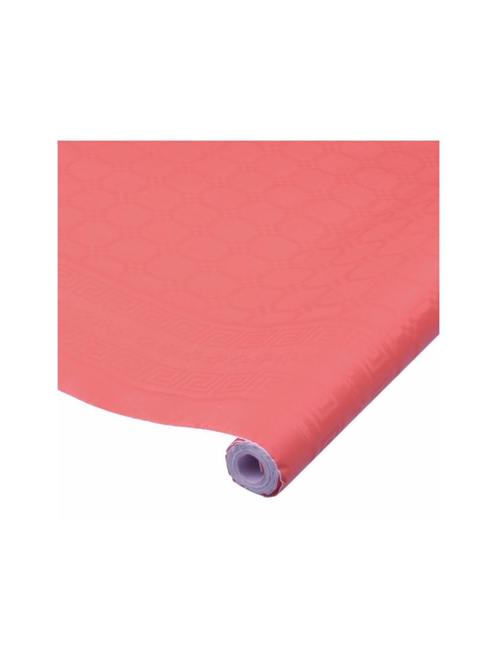 Obrus w rolce czerwony