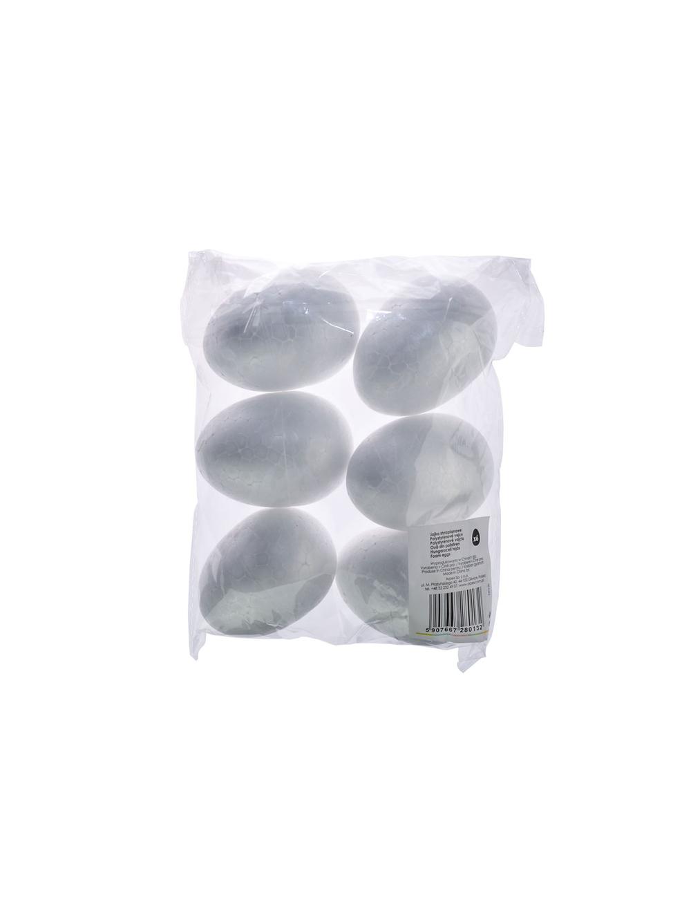 Jajka styropianowe (6 szt.)