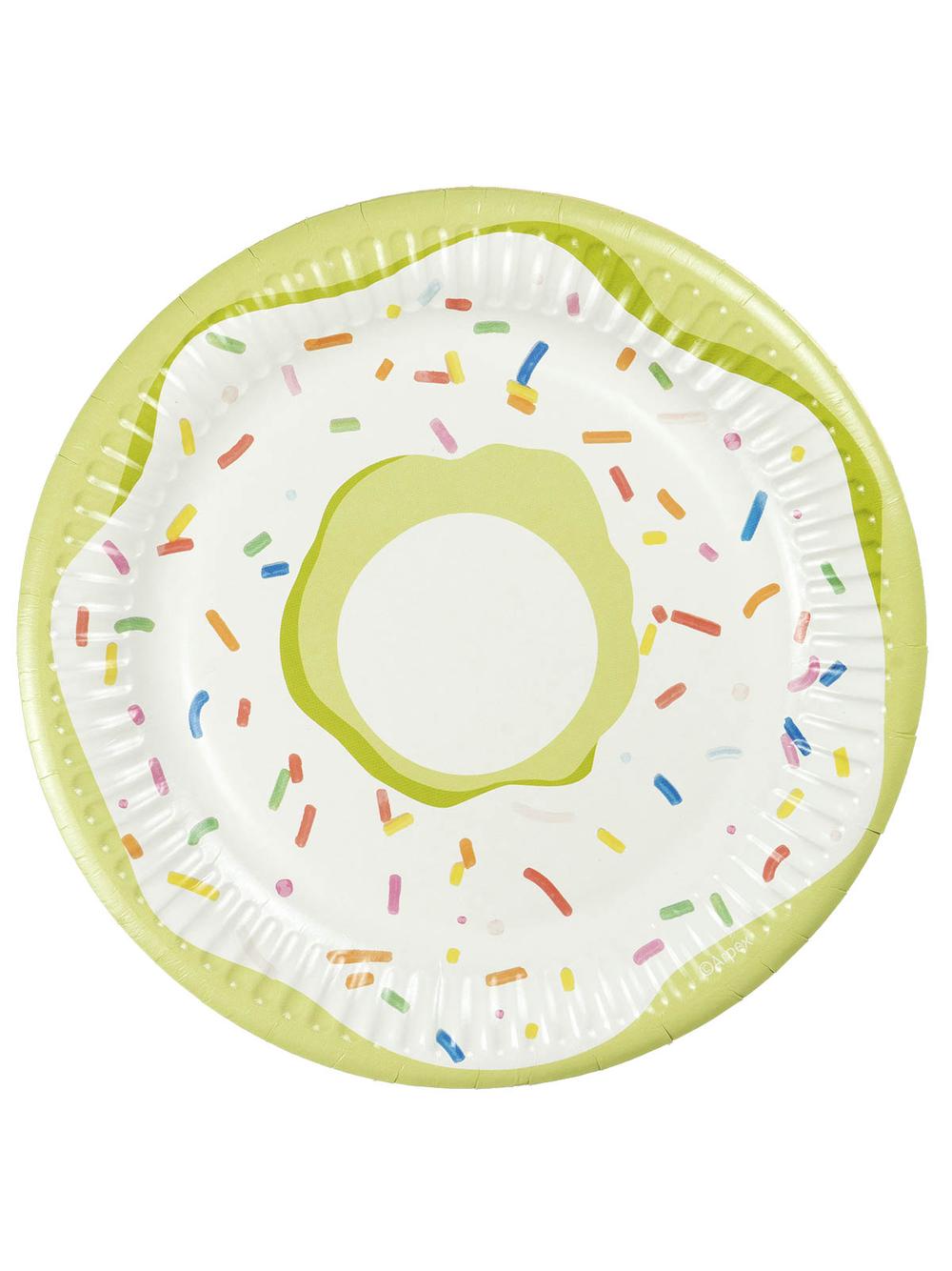 Talerze papierowe - Pączki (8 szt.) FSC Mix Credit