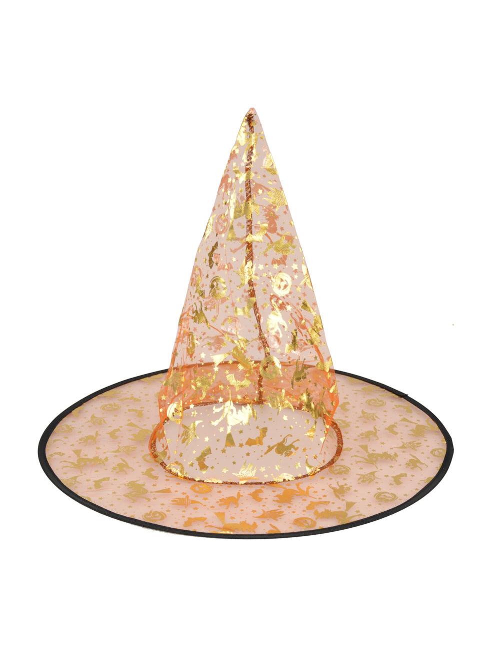 Kapelusz czarownicy z nadrukiem