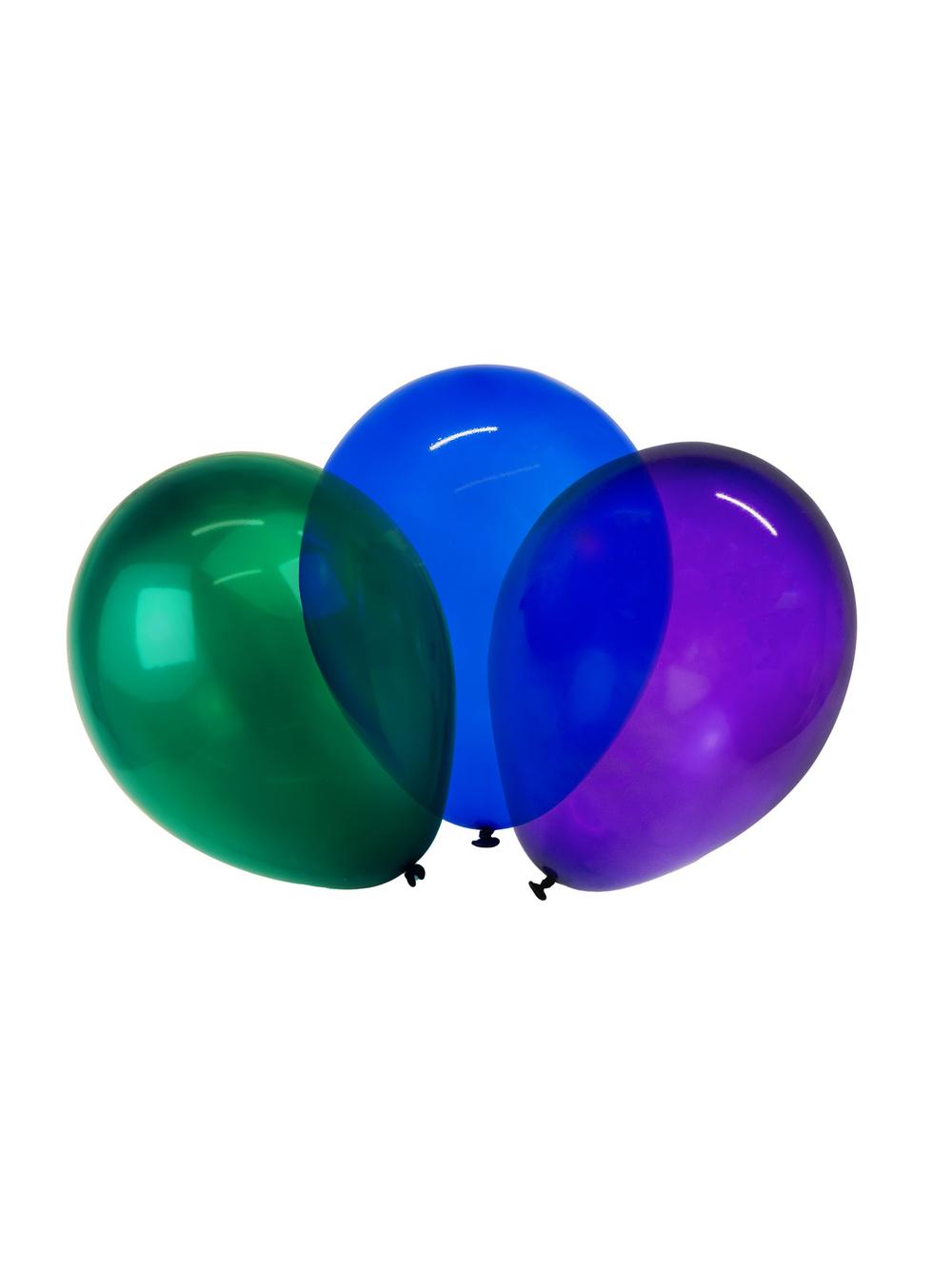 Balony krystaliczne kolorowe (50 szt.)