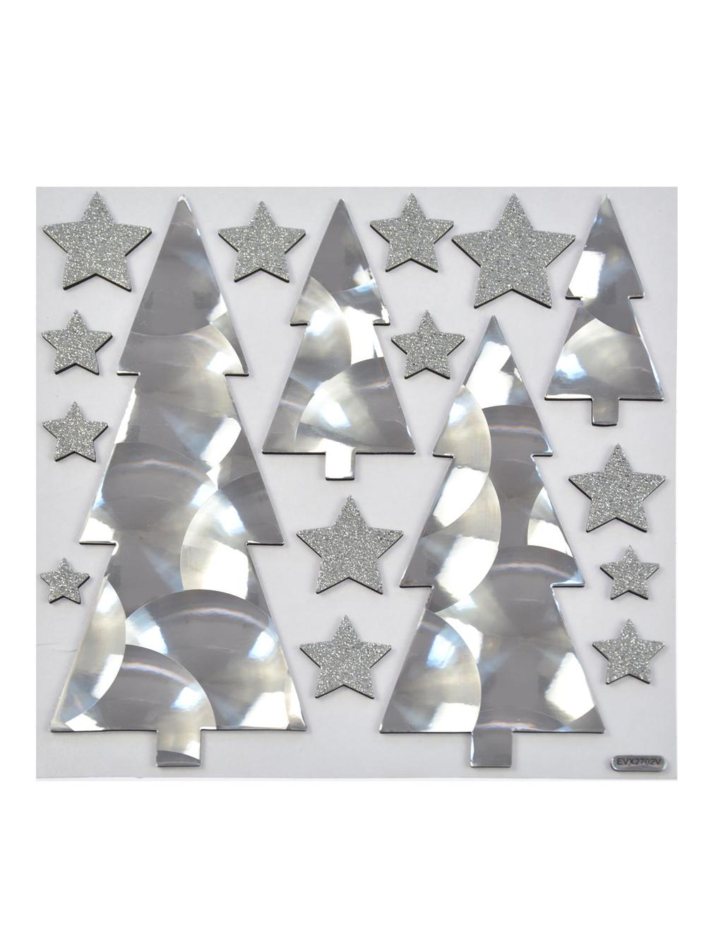 Zimowa dekoracja samoprzylepna