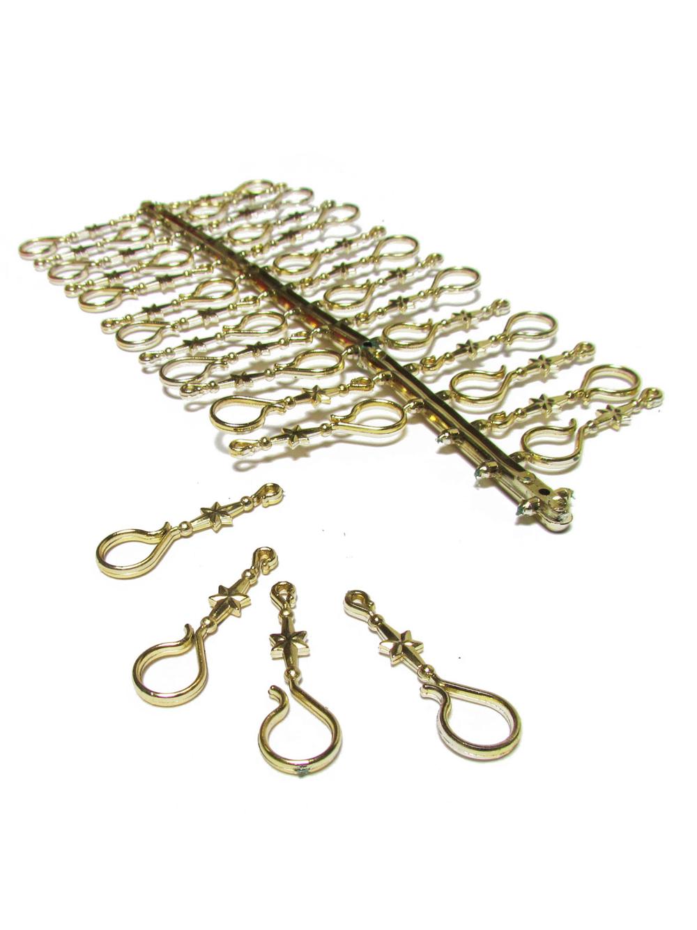 Haczyki plastikowe do ozdób (30 szt.)