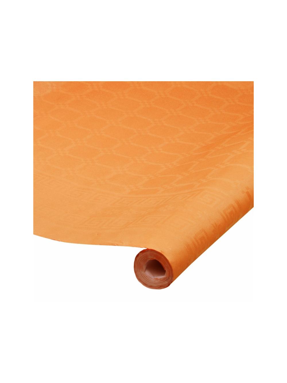 Obrus w rolce pomarańczowy