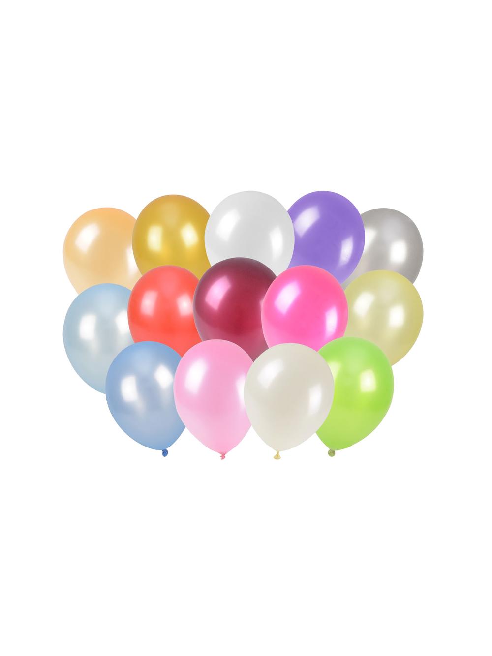 Balony metalizowane 10'' (100 szt.)