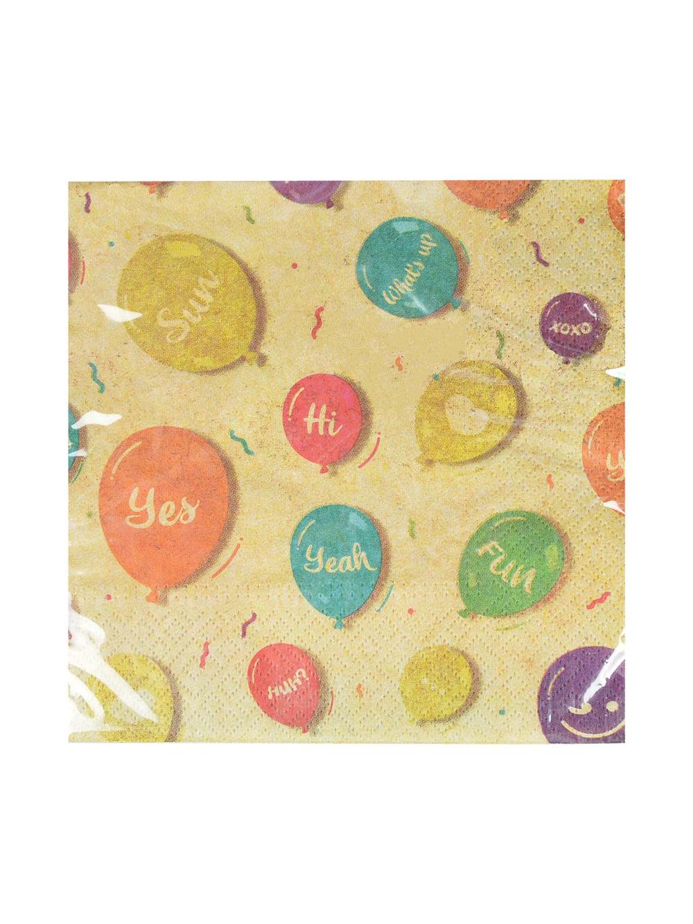 Serwetki - Kraft Balloons (20 szt.) - FSC Mix Credit