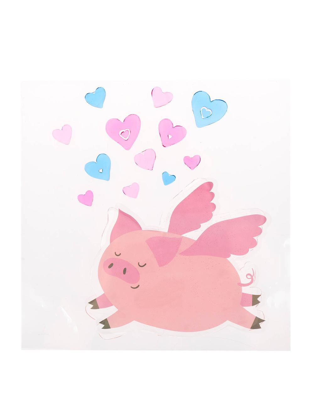 Naklejka żelowa na okno