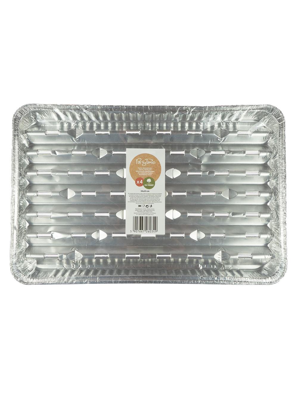 Tacki aluminiowe duże (4 szt.)