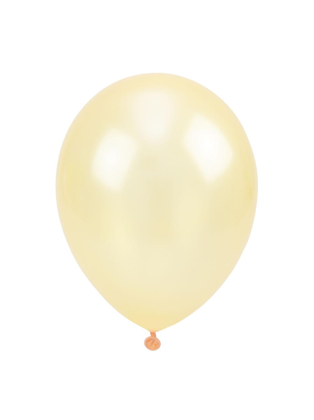 Balony metalizowane 12'' kremowe nr 088 (100 szt.)