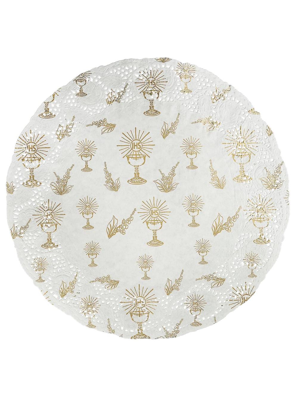 Serwetki komunijne śr. 33 cm (6 szt.)