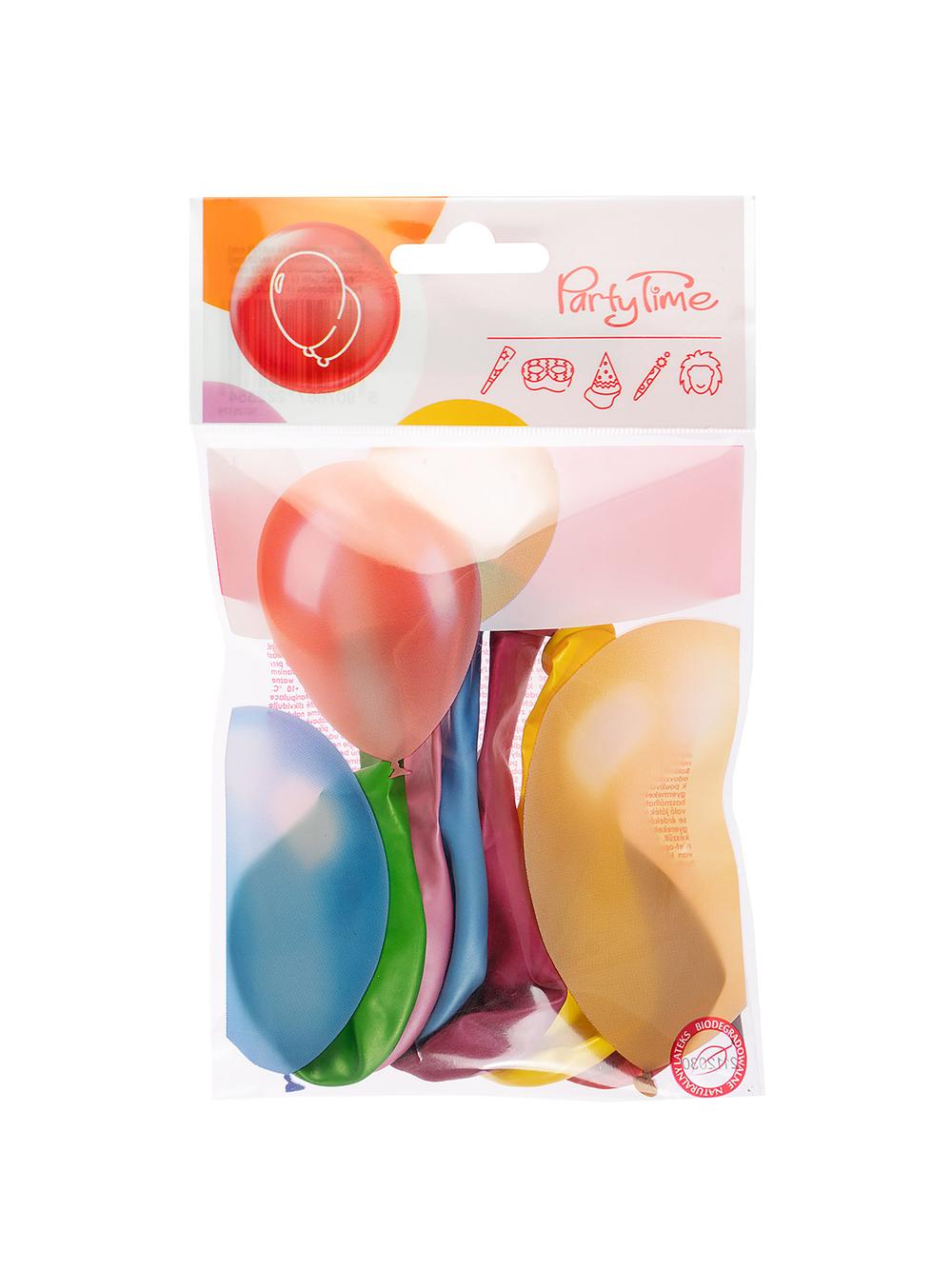 Balony metalizowane (6 szt.)