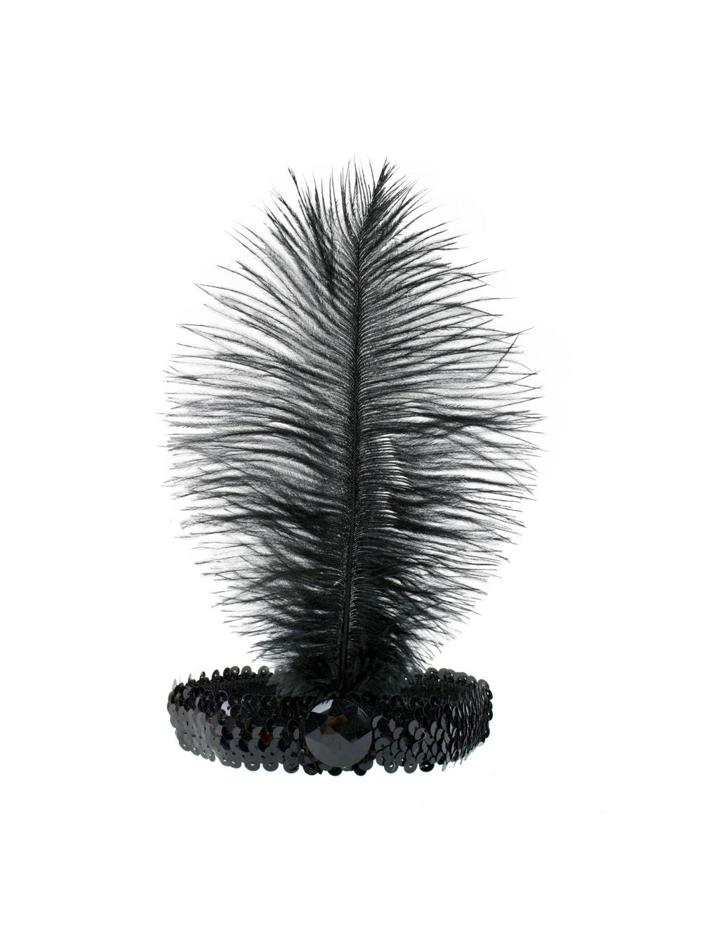 Opaska charleston czarna