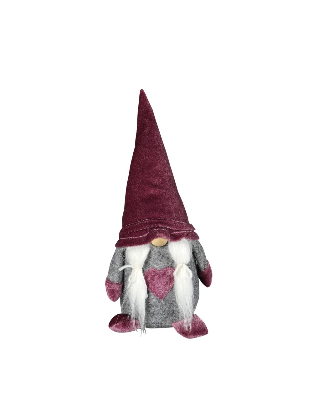 Skrzat z welurową czapką - różowy