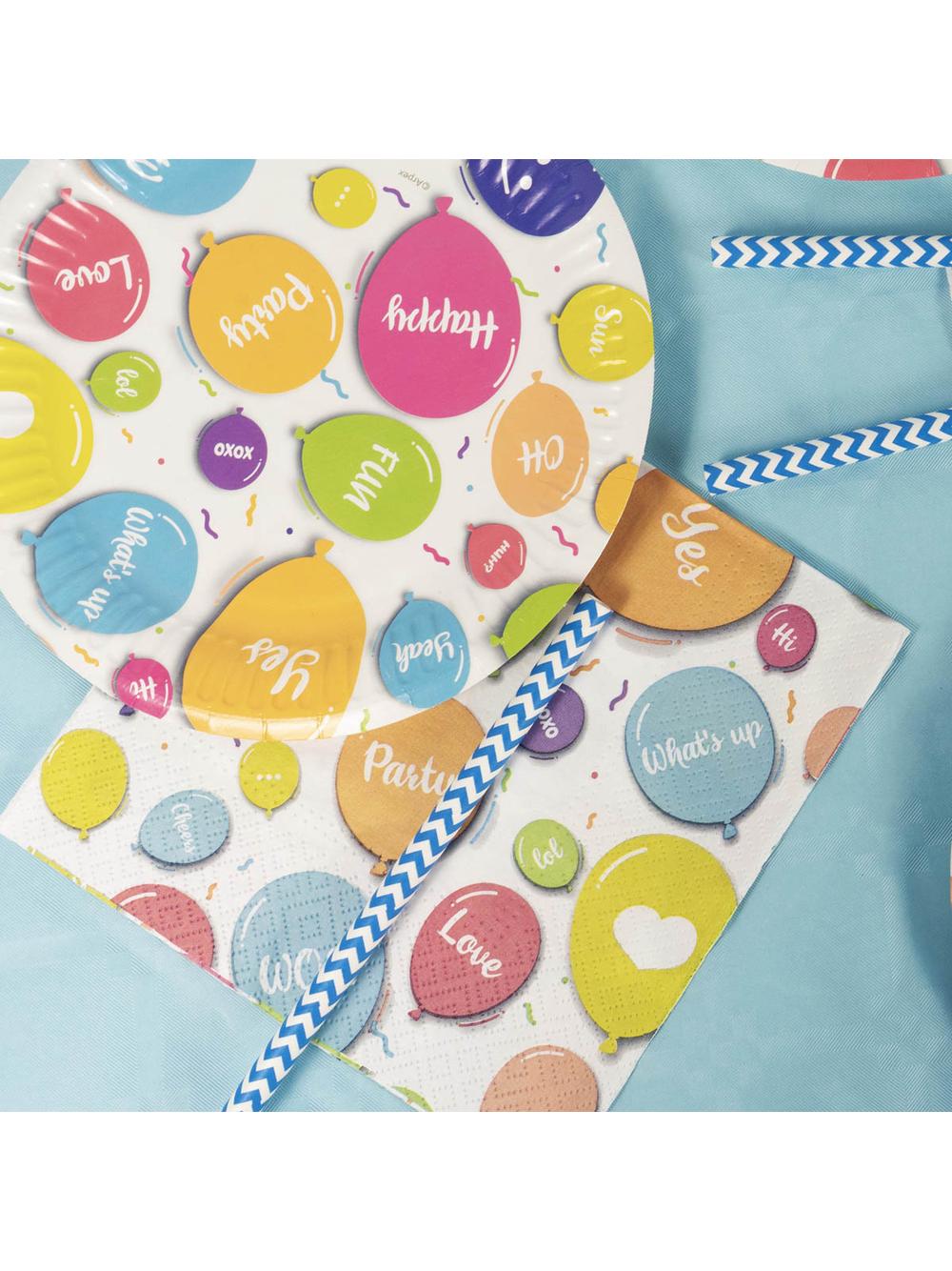 Serwetki - Happy Balloons (20 szt.) - FSC Mix Credit