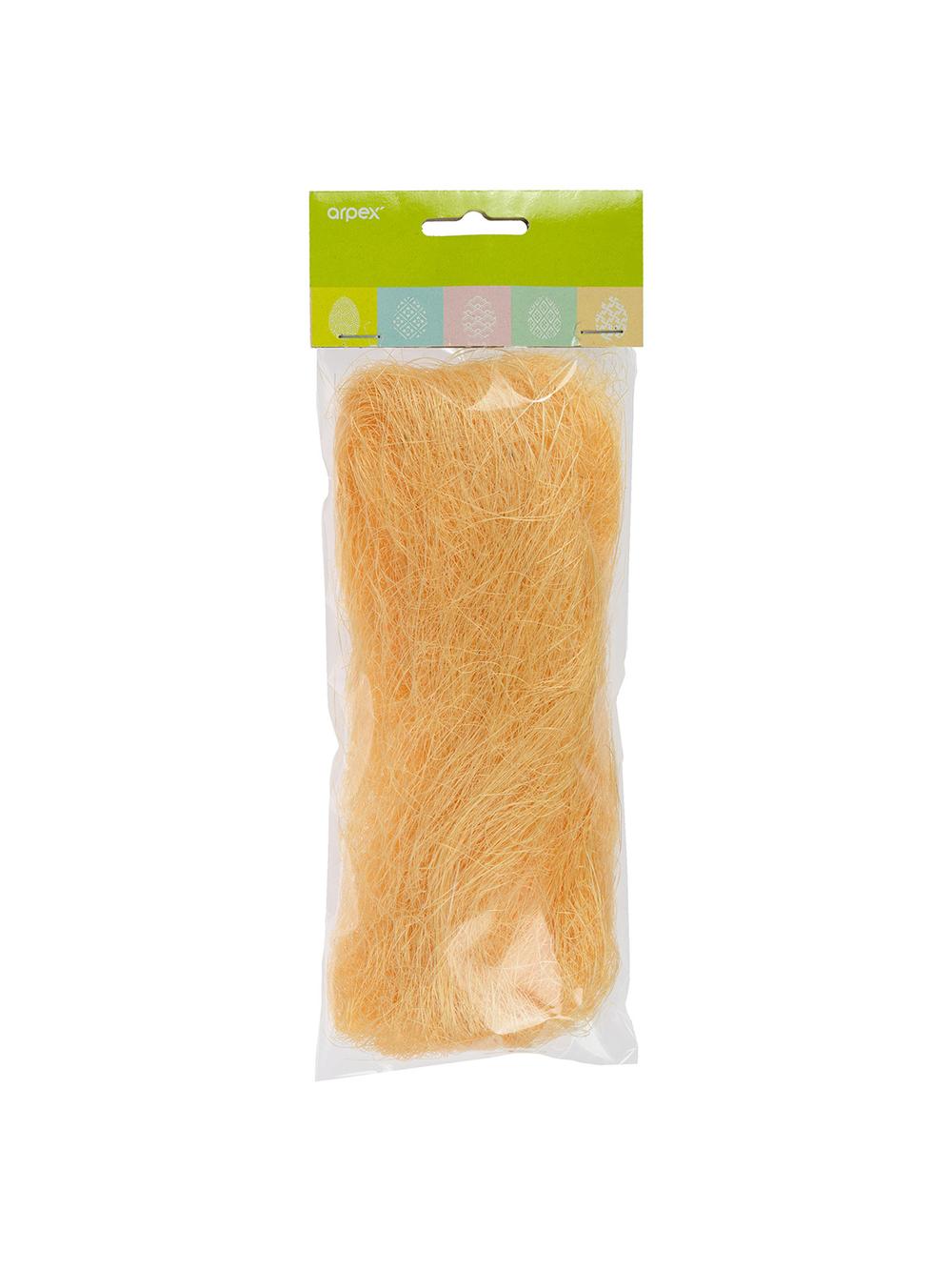 Wiosenny sizal dekoracyjny kremowy