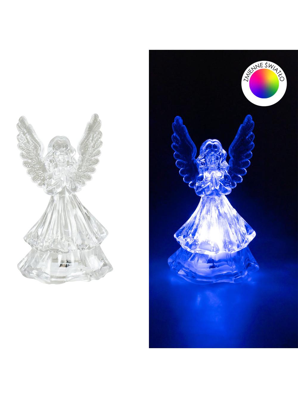 Aniołek LED w displayu