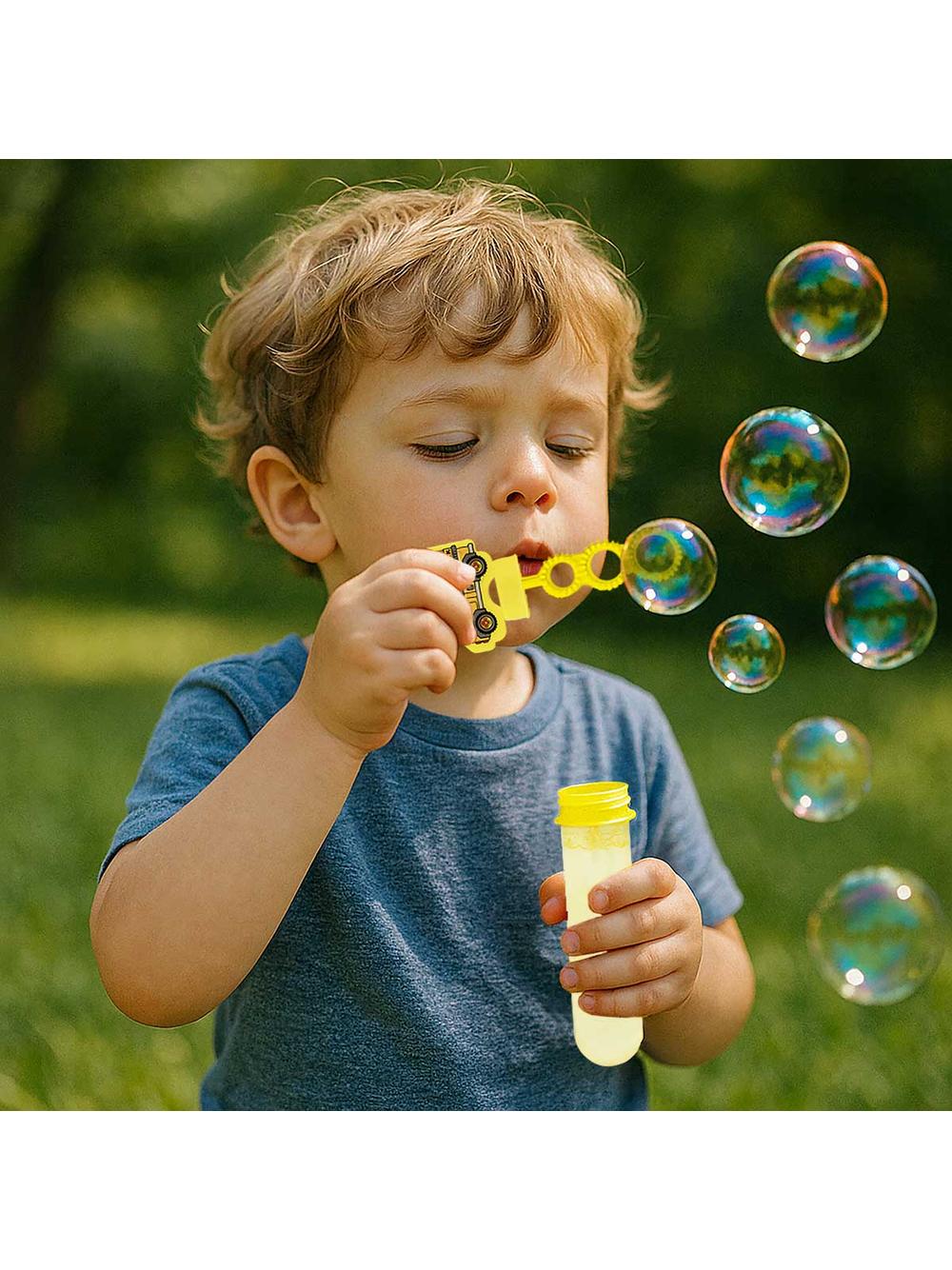 Bańki mydlane - plac budowy