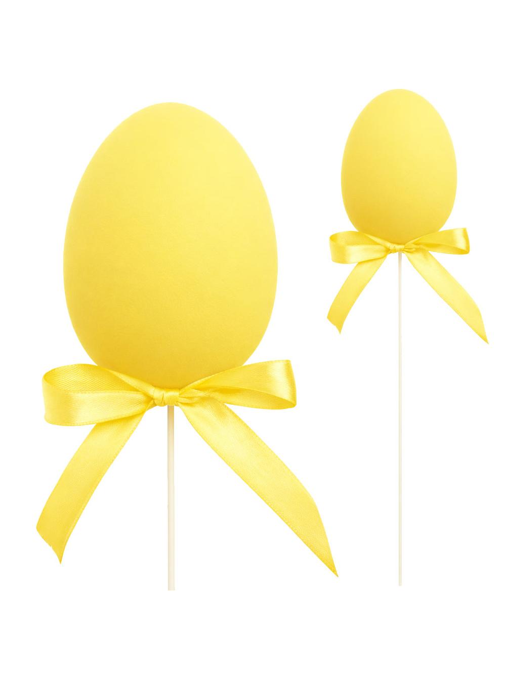 Jajko flokowane na piku