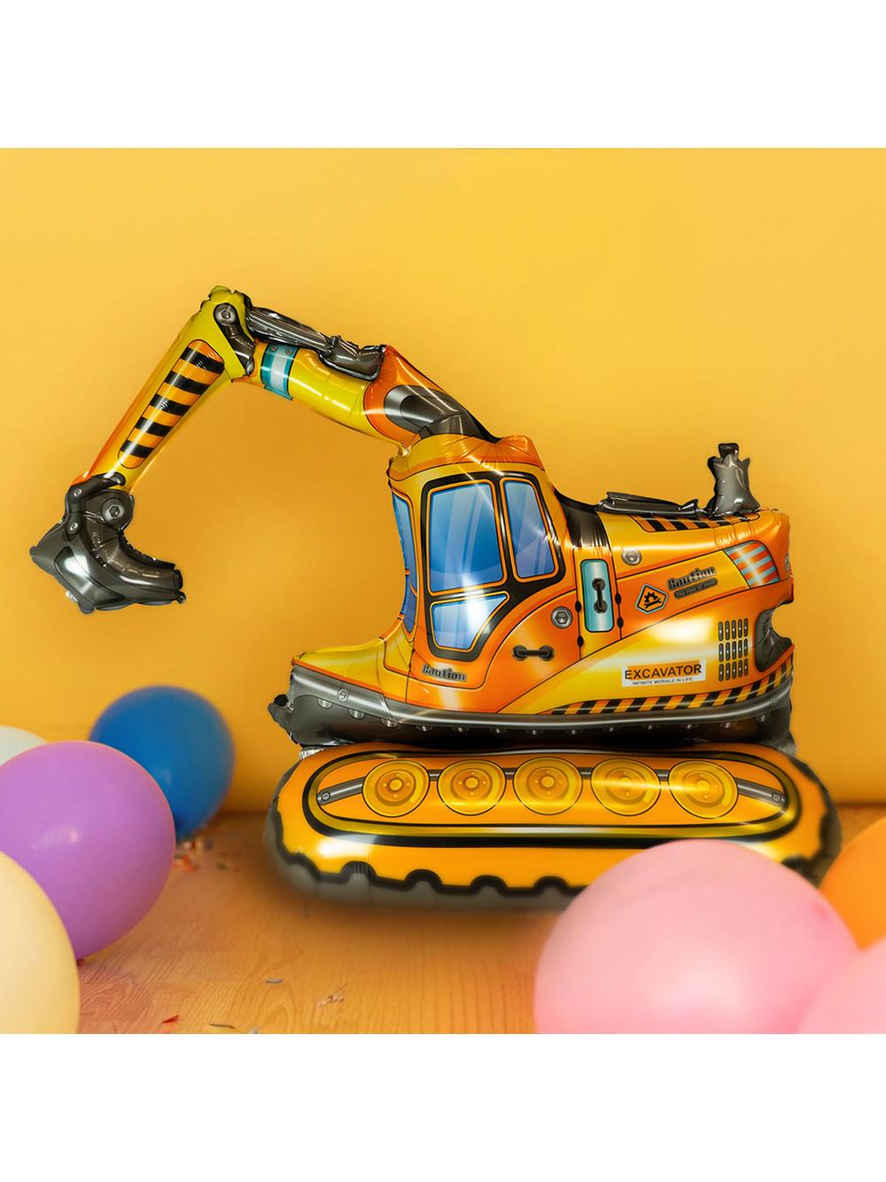 Balon foliowy - koparka 3D XL