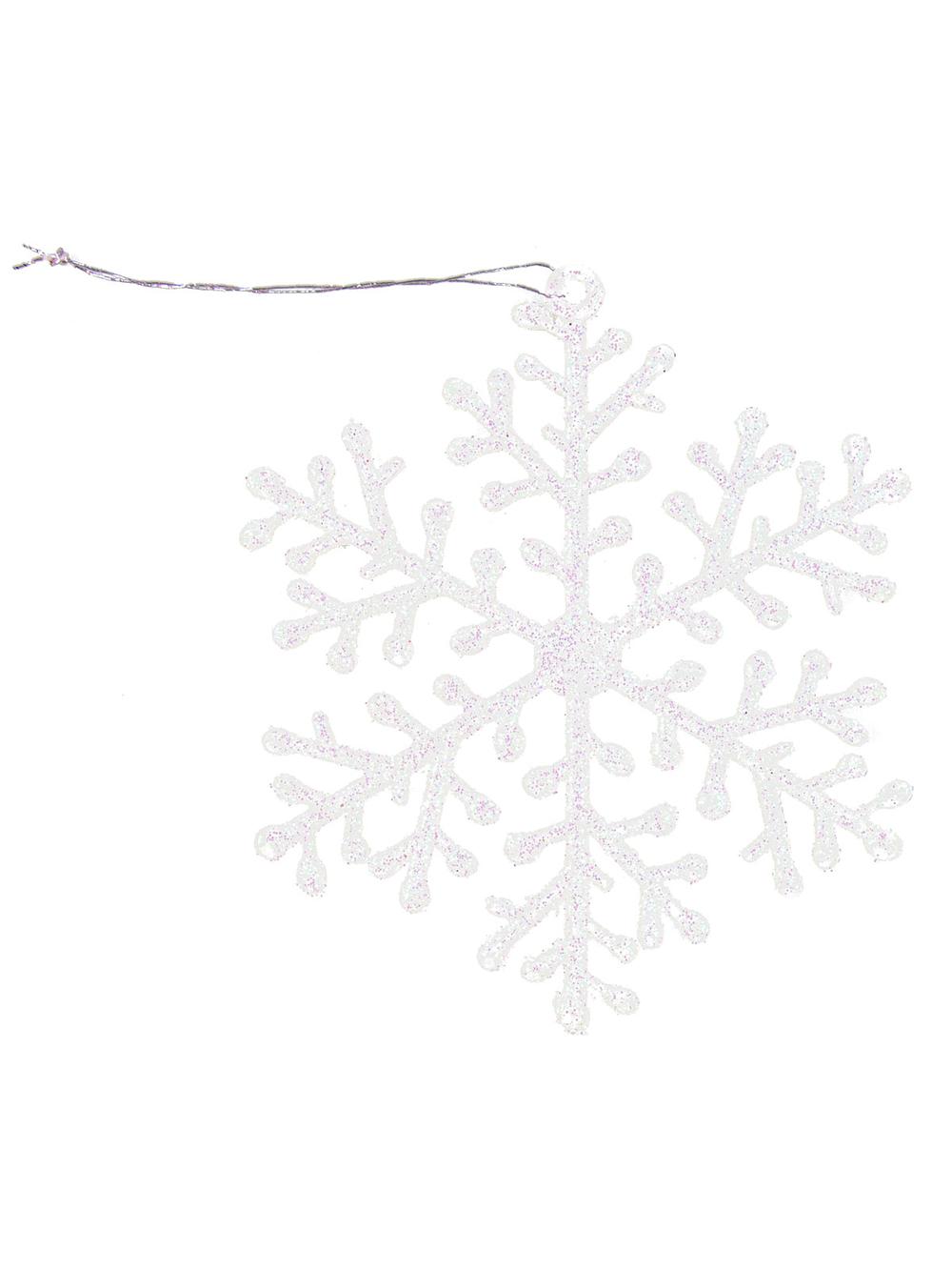 Śnieżynki akrylowe (6 szt.)