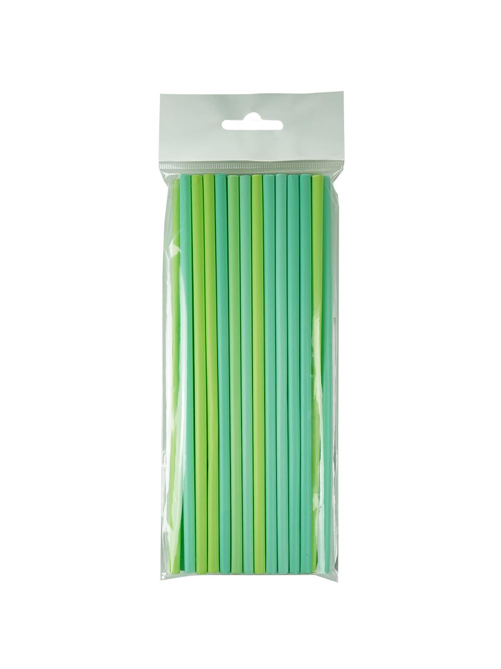 Słomki proste biodegradowalne (czarne)(zielone) - PLA (25 szt.)