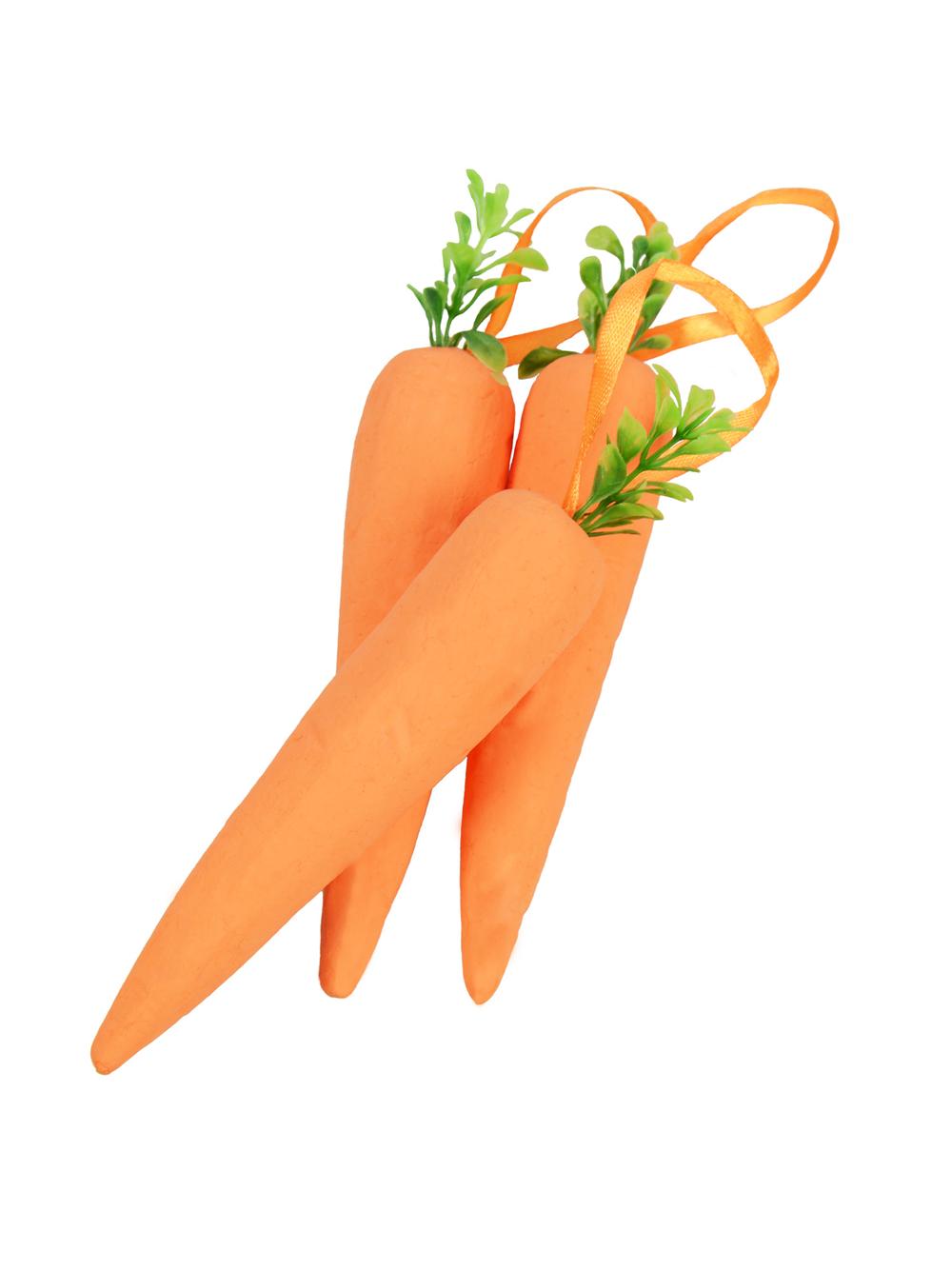 Marchewki dekoracyjne duże (3 szt.)