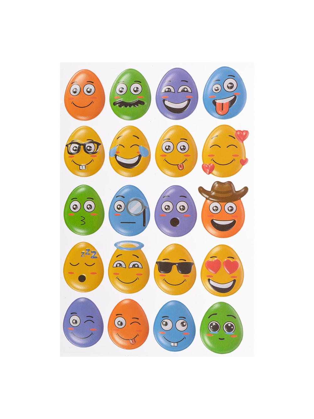 Naklejki pisanki buźki