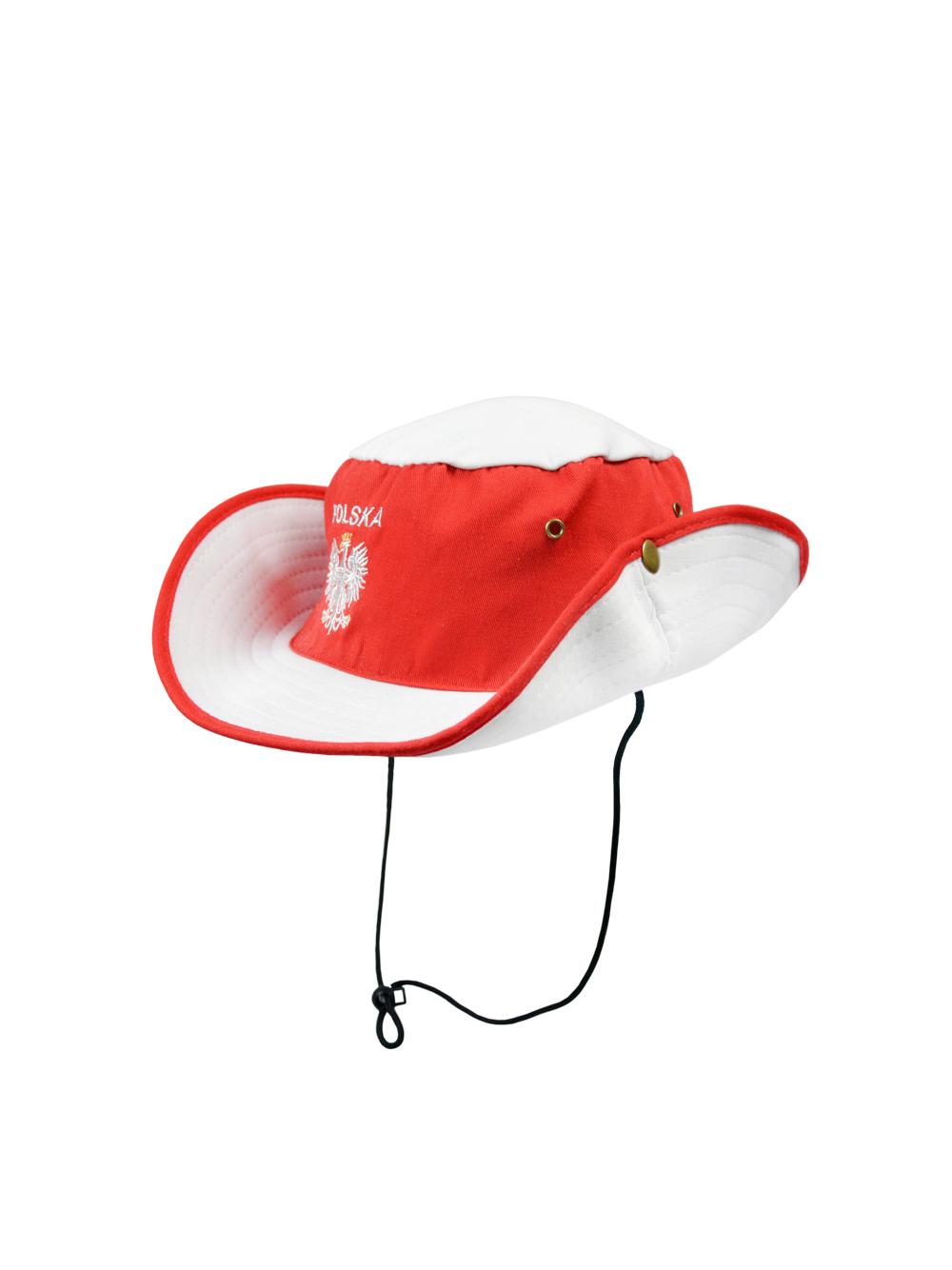 Kapelusz kowbojski "Biało-Czerwoni"