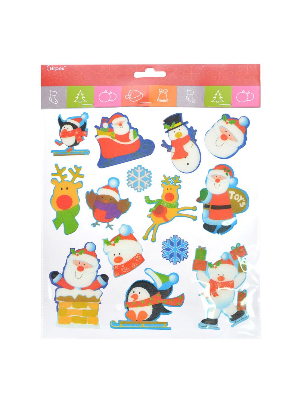 Świąteczne naklejki 3d