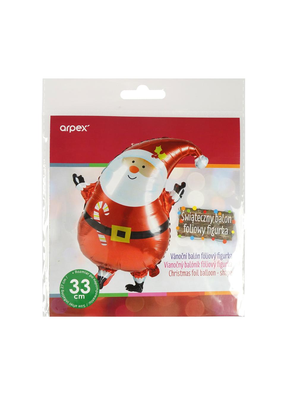 Świąteczny balon foliowy figurka