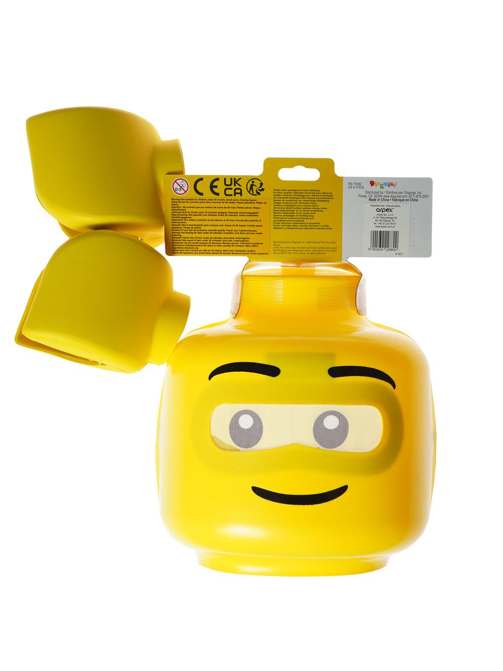 Zestaw maska i rękawice Lego