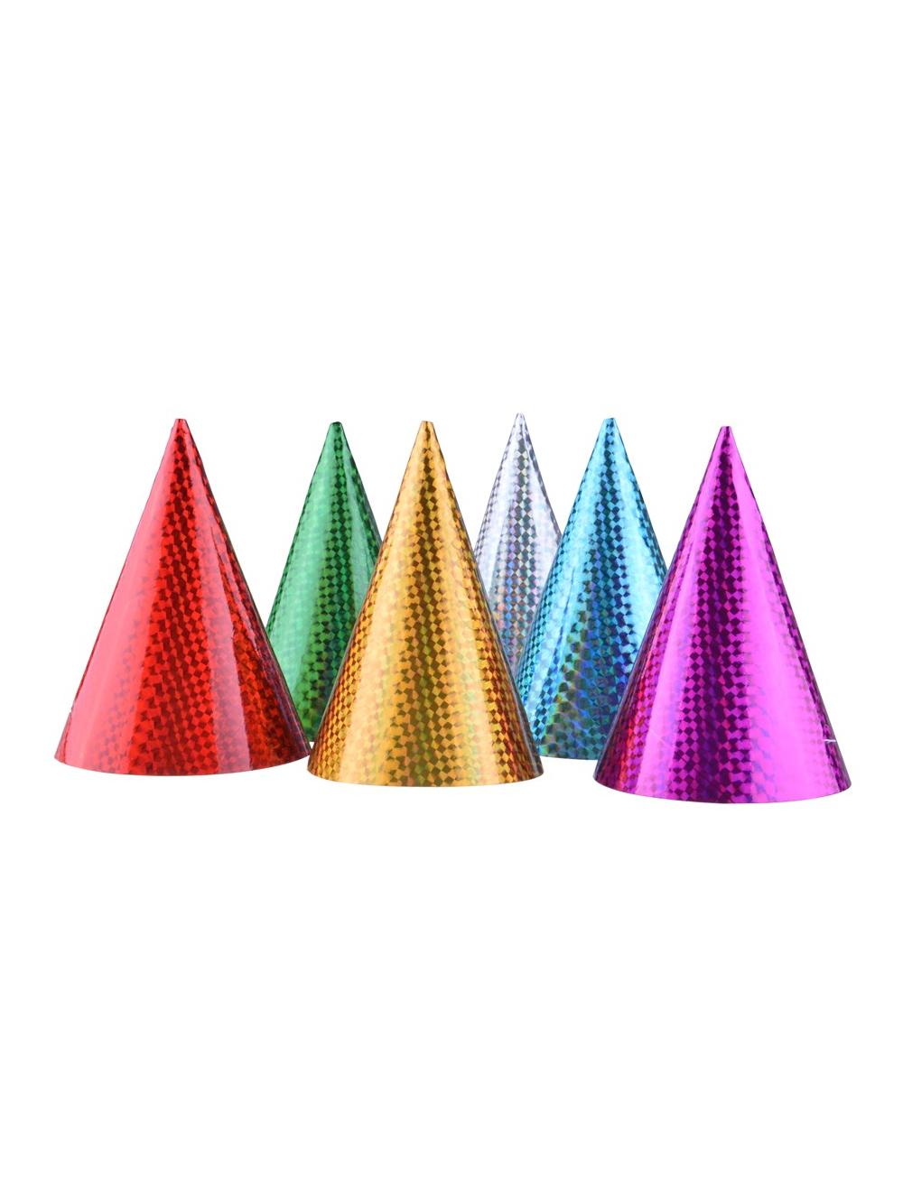 Czapeczka holograficzna 6''