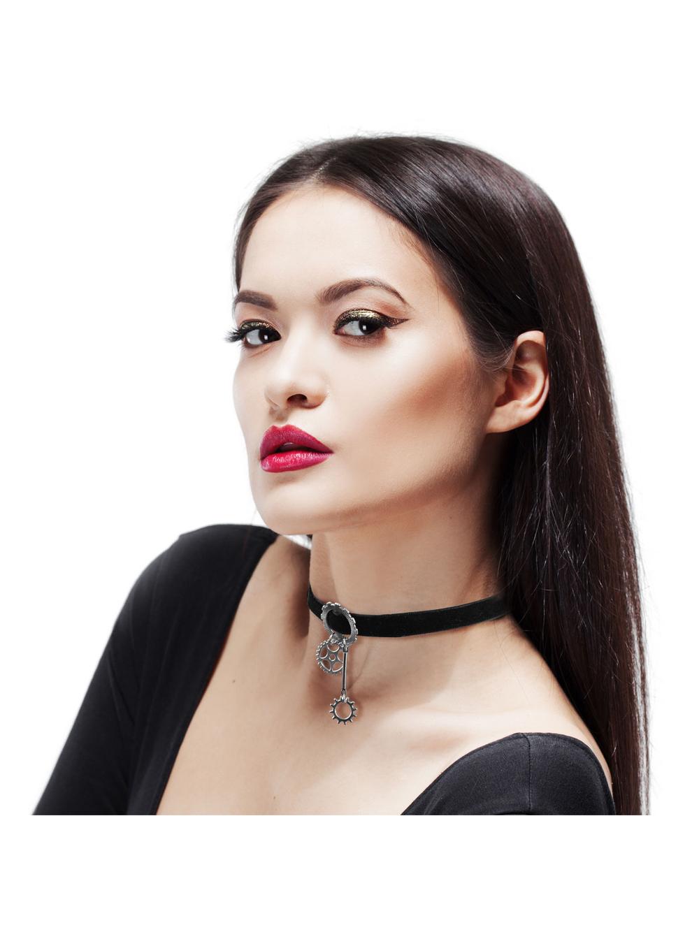 Choker steampunk