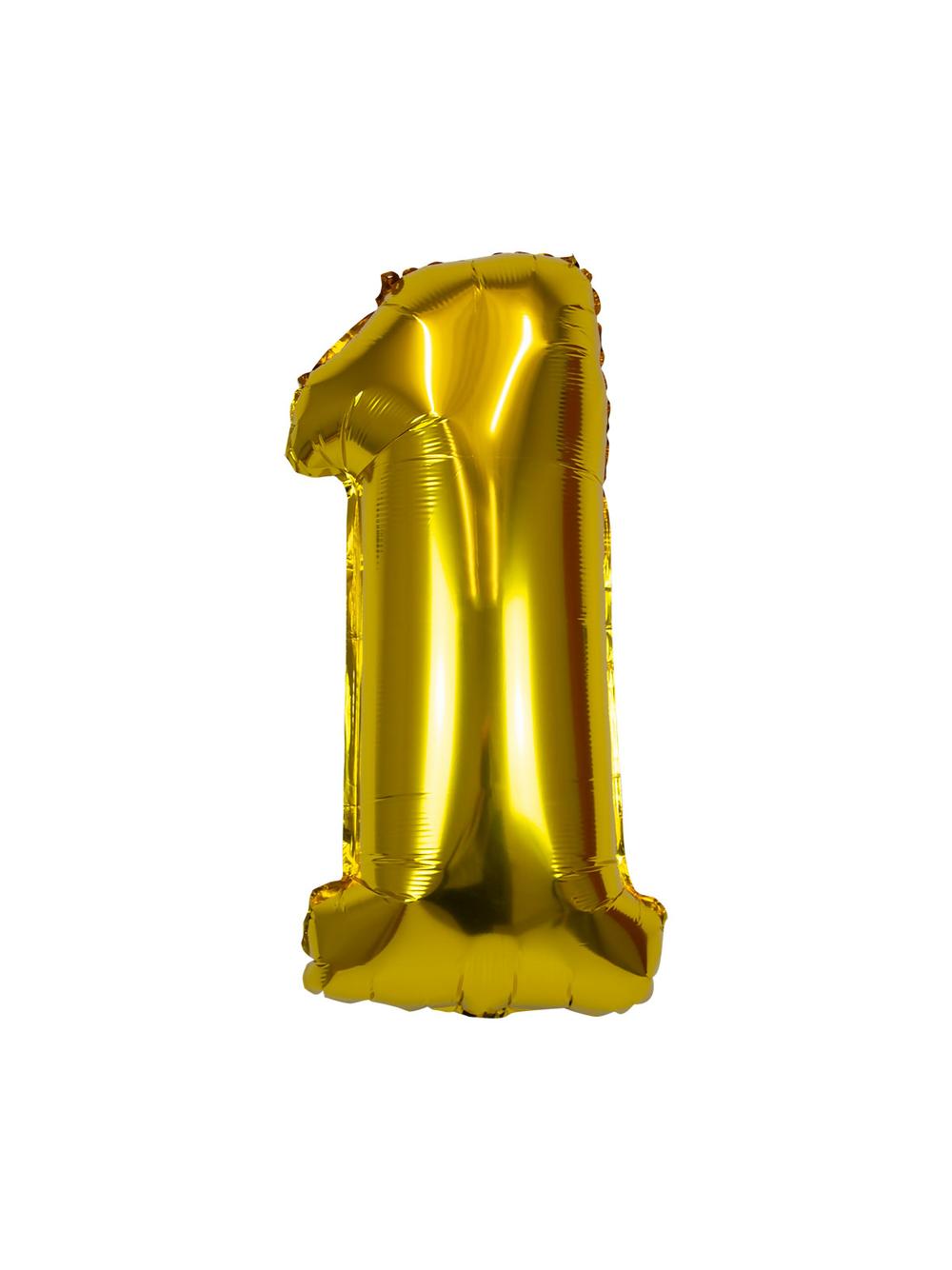 Balon foliowy cyferka nr 1