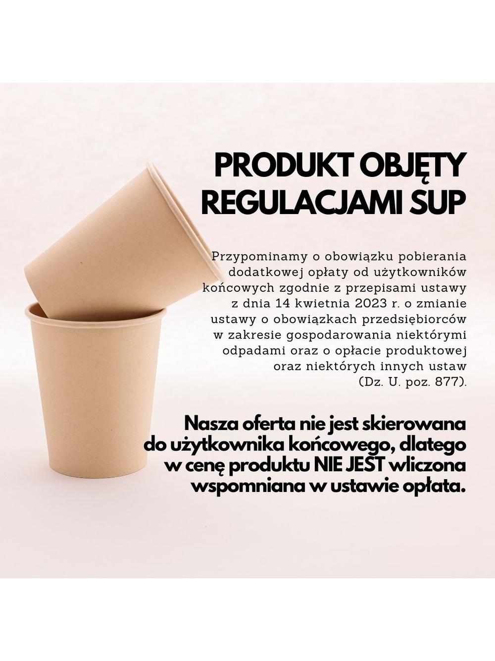 Kubki papierowe białe (50 szt.)