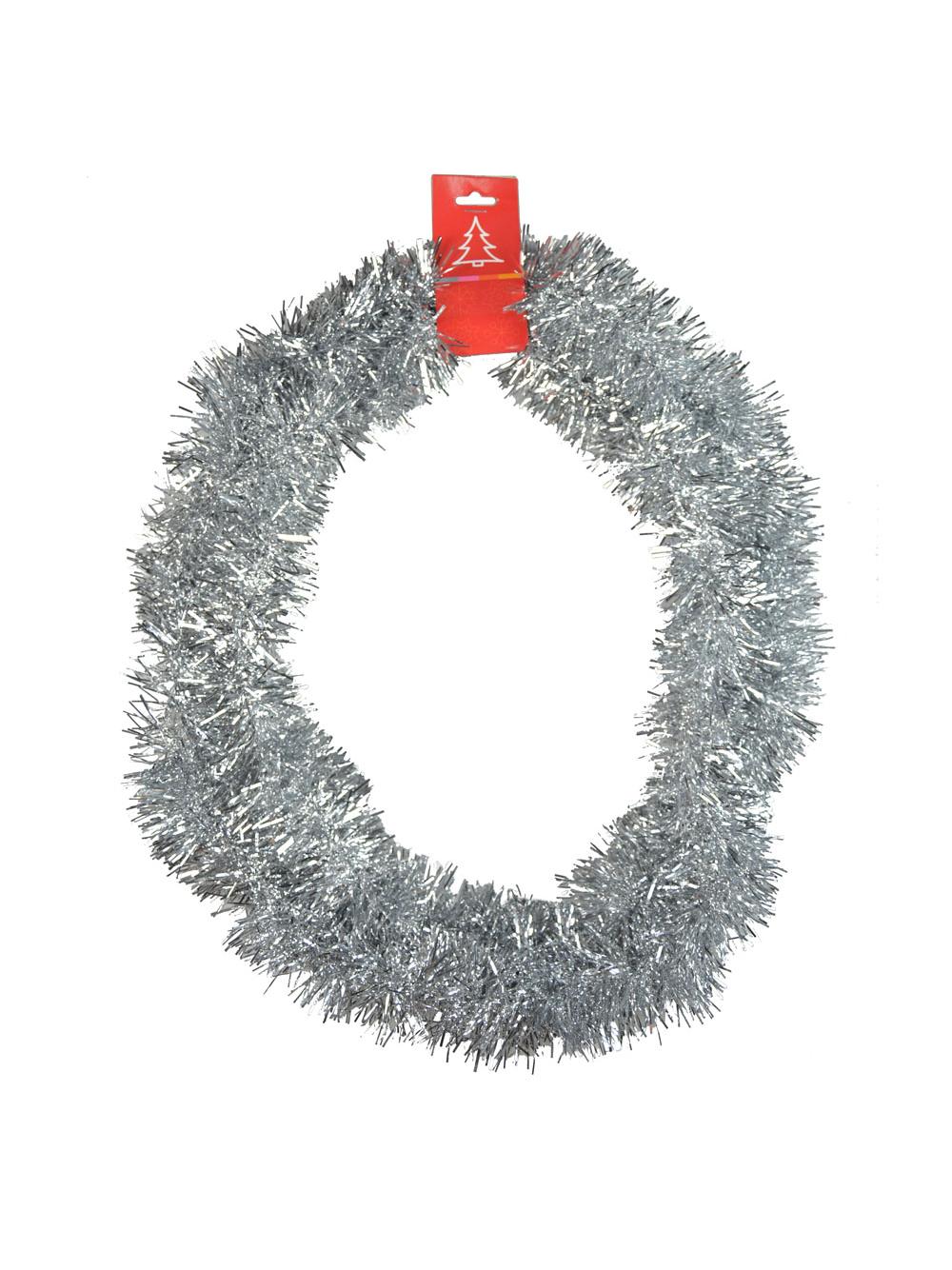 Łańcuch choinkowy B srebrny