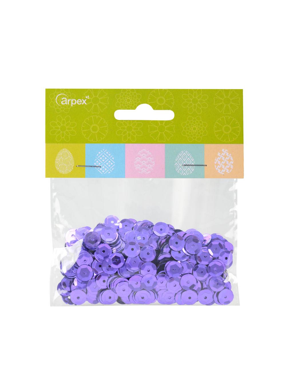 Cekiny dekoracyjne fioletowe PROMOCJA