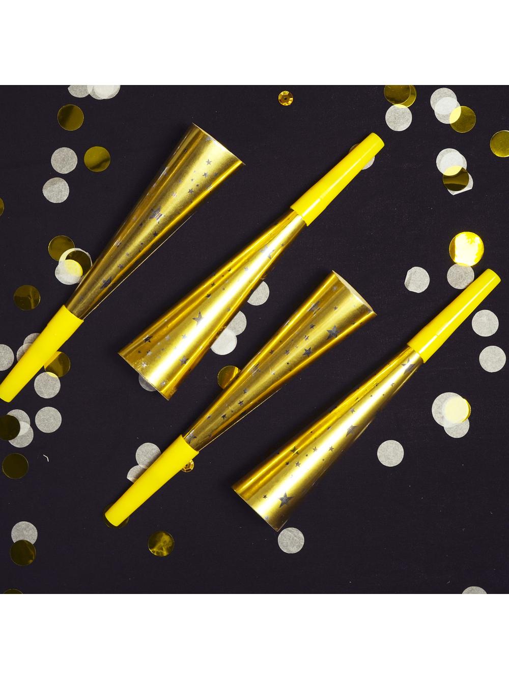 Trąbki Golden party (4 szt.)